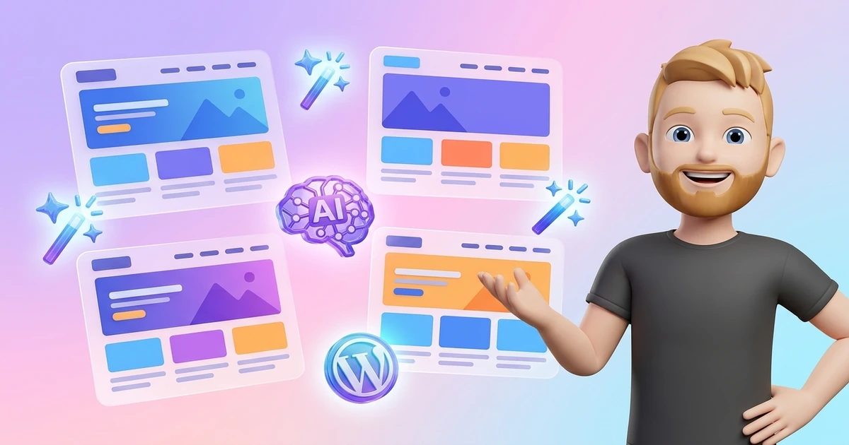 WordPress KI-Themes 2026: 200 Themes im Vergleich